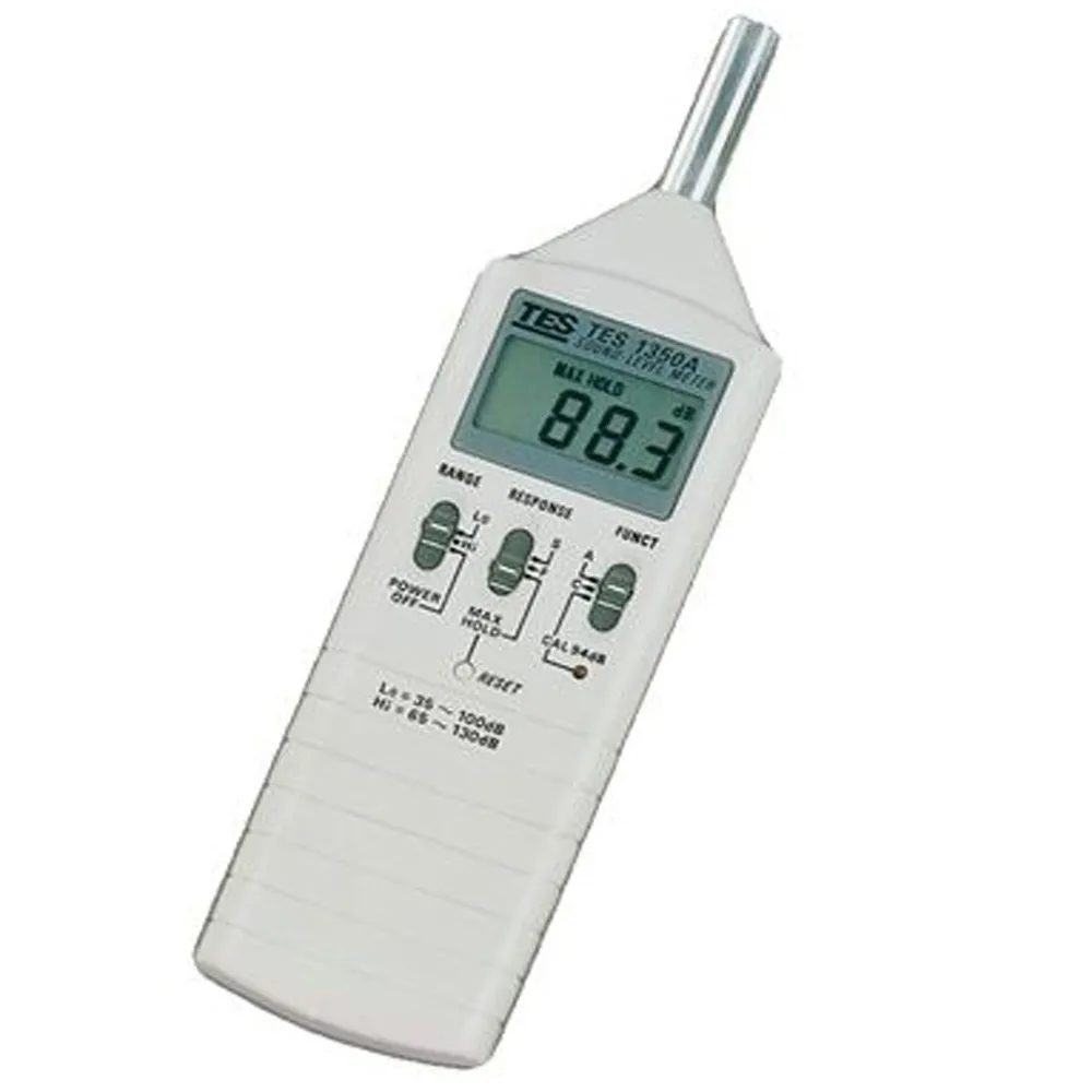 【TES 泰仕】數位式噪音計TES-1350A(數位式噪音計)