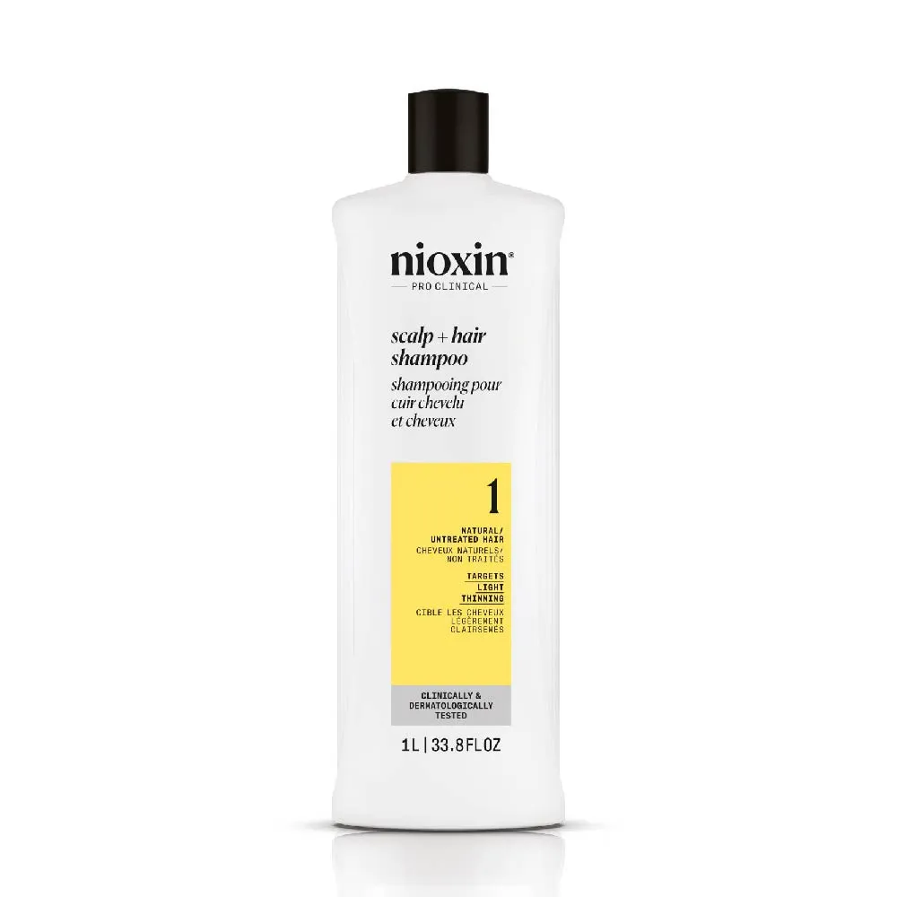 【NIOXIN 耐奧森】官方直營 1號潔髮露1000ml(洗髮精)