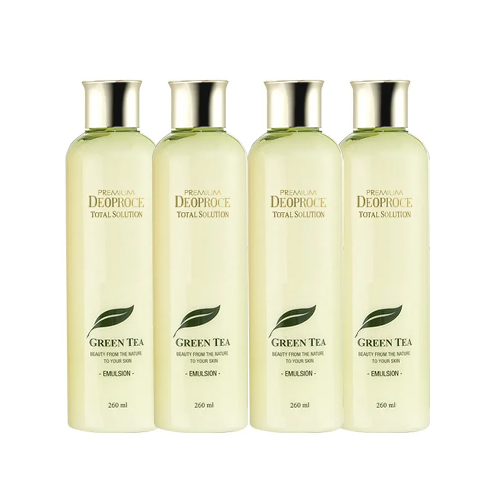 【韓國Deoproce】靚膚彈力保濕乳液 260ml x4入(控油 清爽 細緻毛孔)