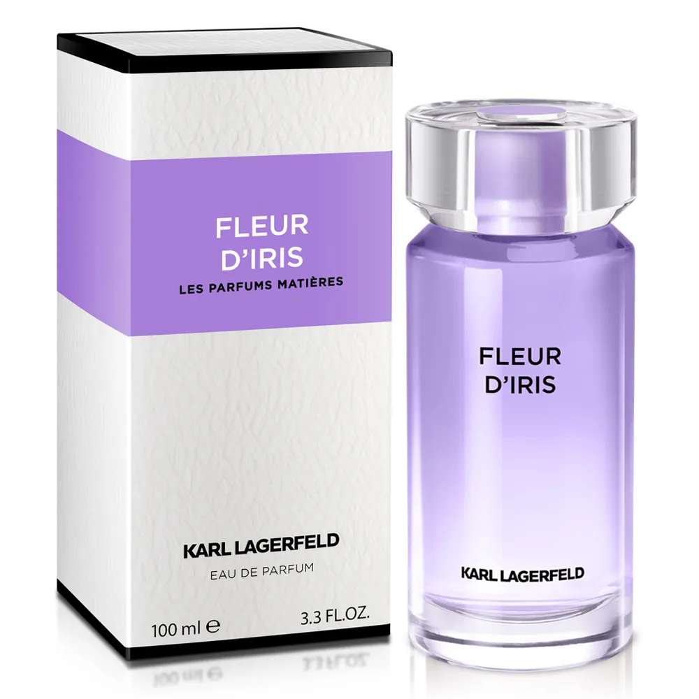 【KARL LAGERFELD 卡爾】紫霧鳶尾花女性淡香精100ml(專櫃公司貨)