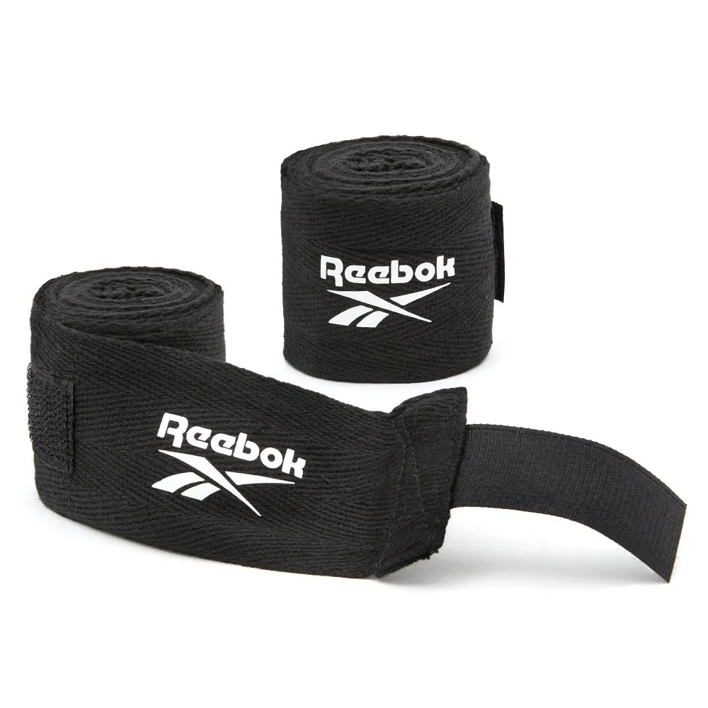 【REEBOK】Hand Wraps 拳擊手綁帶 - 2.5m(拳擊綁帶、拳擊繃帶、纏手帶)