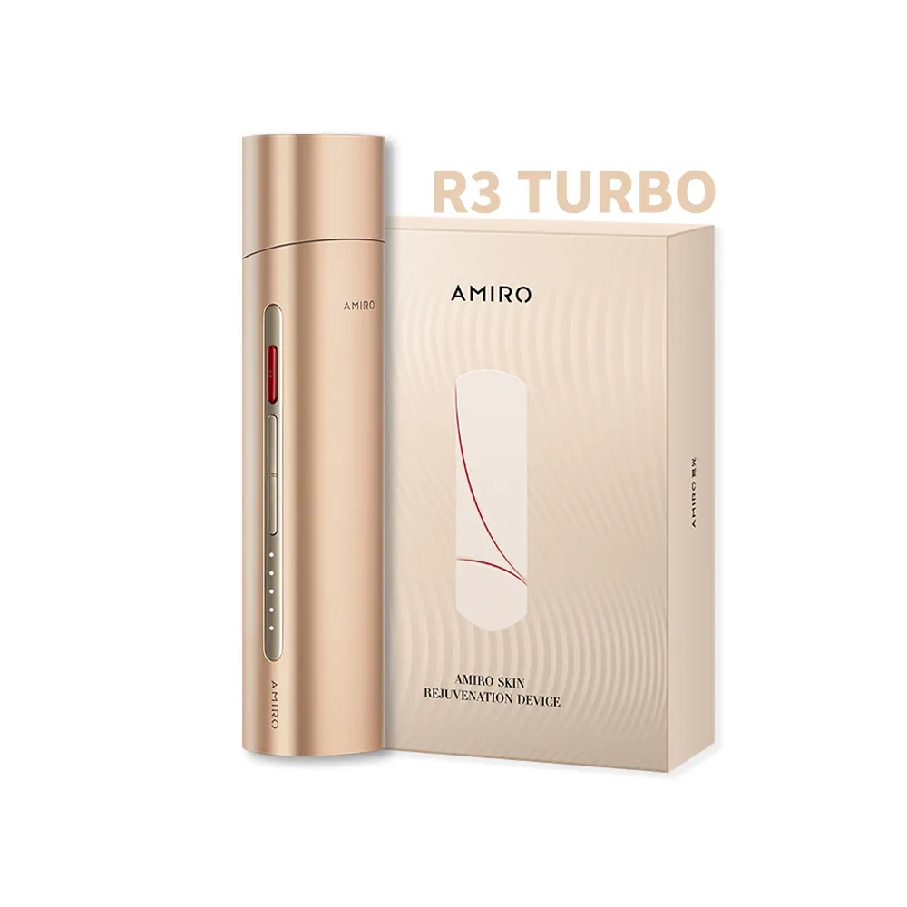 【AMIRO】時光機拉提美容儀 R3 TURBO - 流沙金