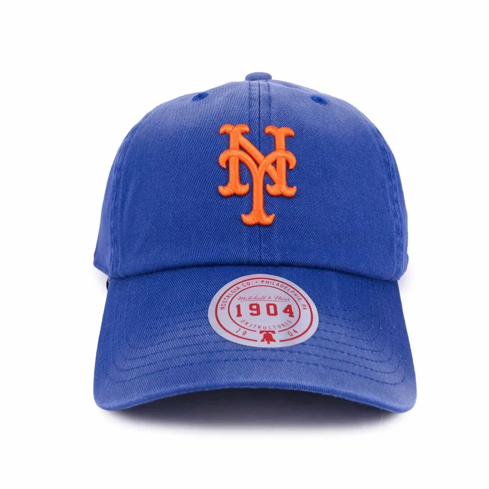 【MITCHELL & NESS】MLB SOFT WASH STRAPBACK NEW YORK METS 紐約大都會 棒球帽 帽子 休閒帽