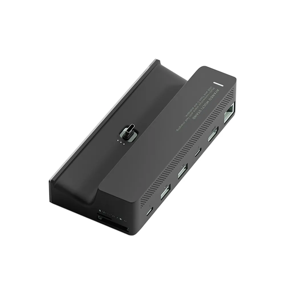 【AYANEO】亞諾電競掌機 Dock 擴充基座(主機底座支架 掌上遊戲機 Type-C傳輸擴充 擴展埠 HUB集線器 多媒體)