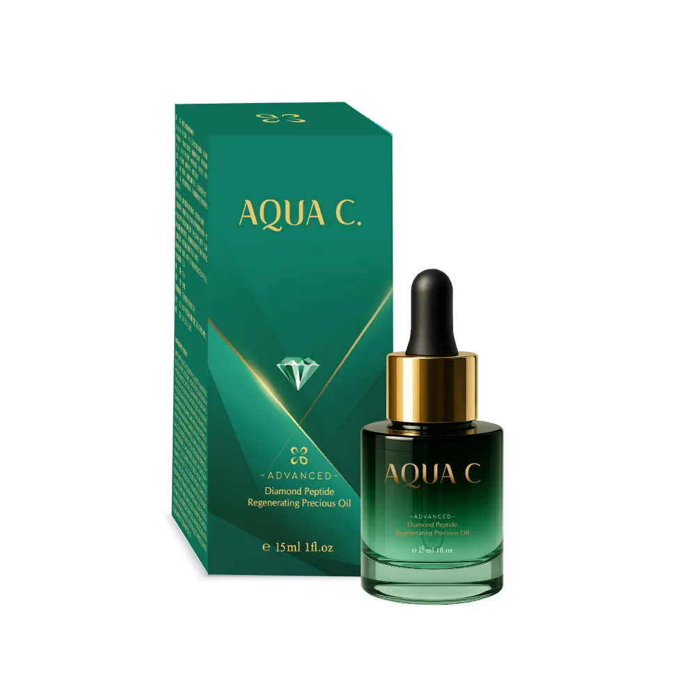 【AQUA C. 花漾皙】鑽石修護煥顏精萃(改善暗沉 溫和煥膚 全新升級 15ml)
