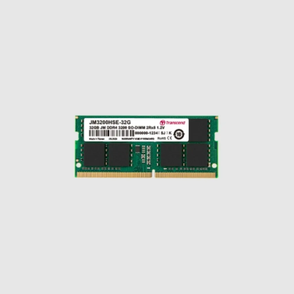 【Transcend 創見】JetRam DDR4 3200 32G 筆記型記憶體(JM3200HSE-32G)