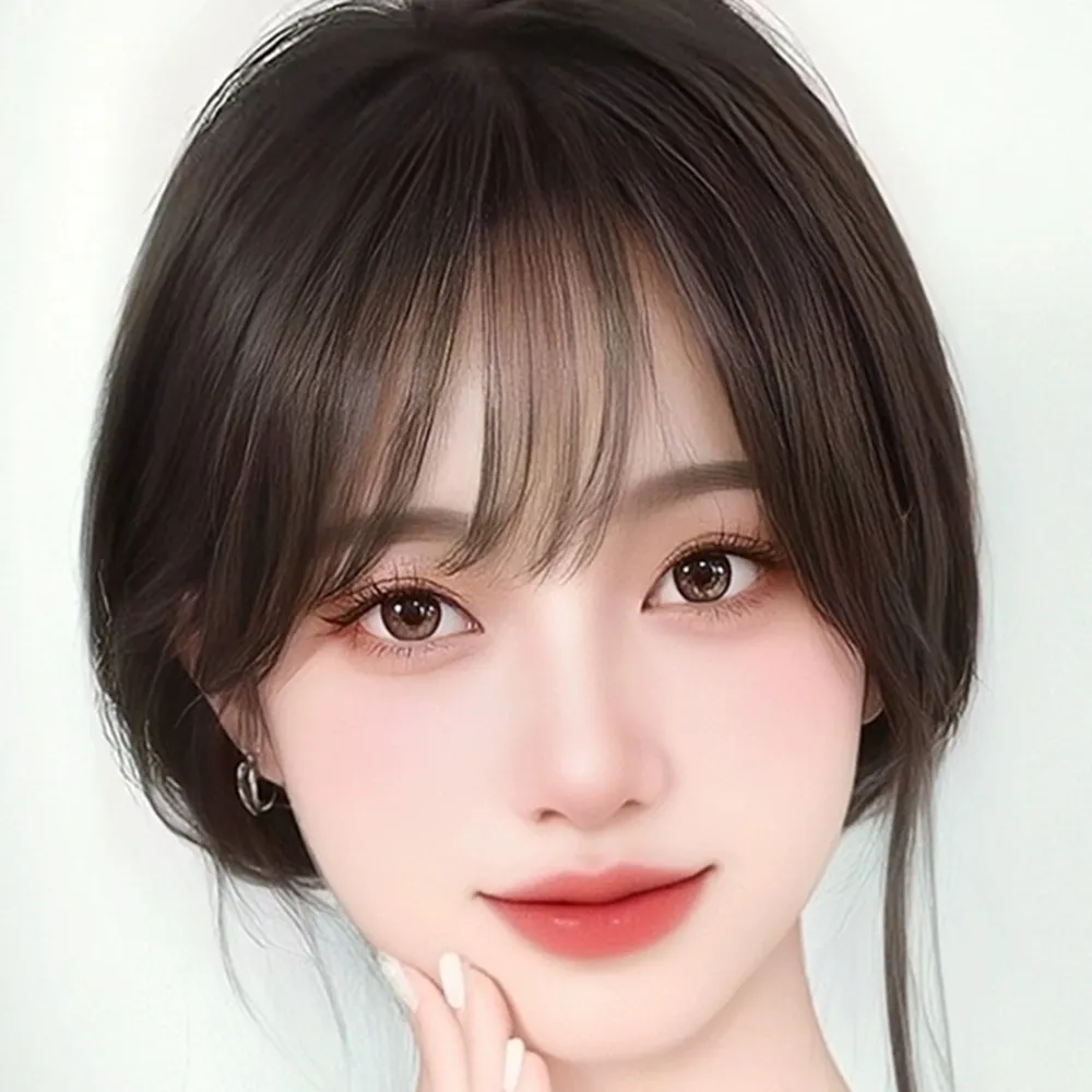 【巴黎精品】現貨限搶 女補髮塊真髮髮片透氣假髮片輕量隱形增髮量假髮接髮(自然頭頂增髮8款a1fw13)4.25