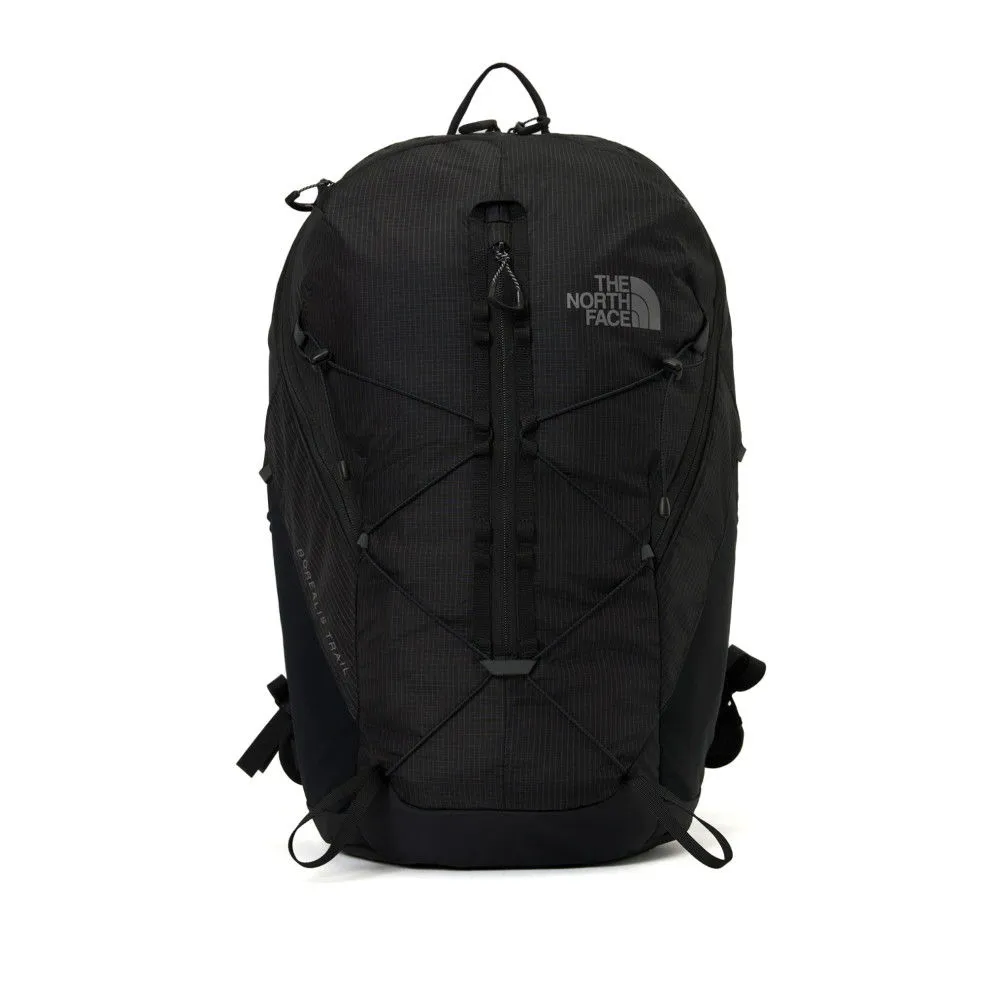 【The North Face】TNF 休閒 運動 舒適背負休閒後背包 登山背包 BOREALIS TRAIL 男 女 黑(NF0A8E9ZJK3)