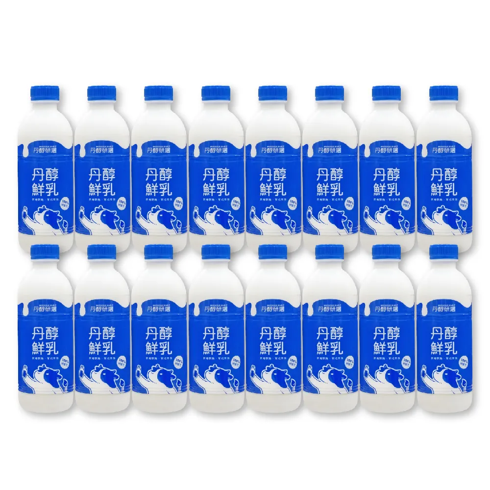 【丹醇研選】丹醇牛乳16罐 930ml/罐(產地直送)