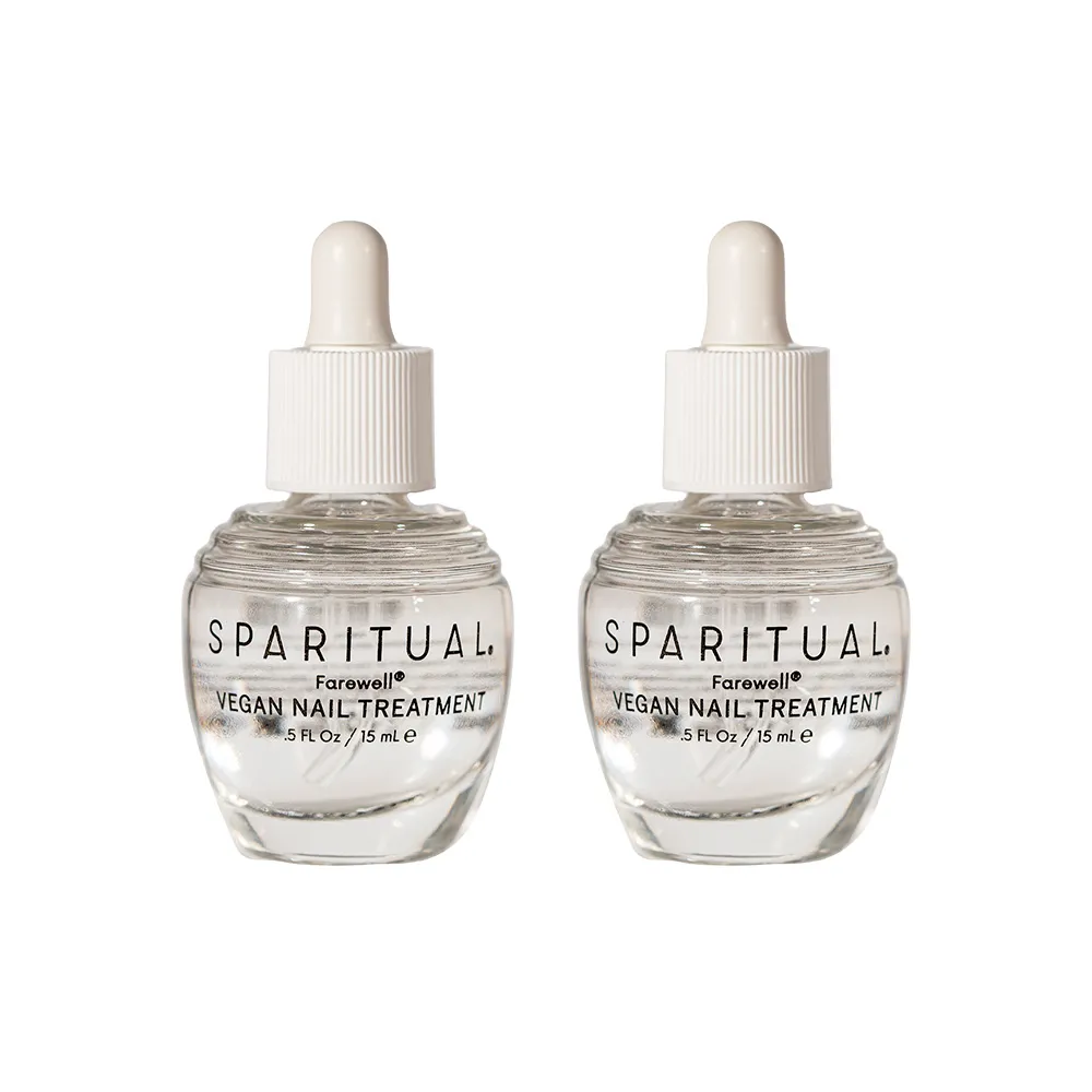 【SPARITUAL】指甲清潔保養液2入組(15ml x 2 指甲防護)