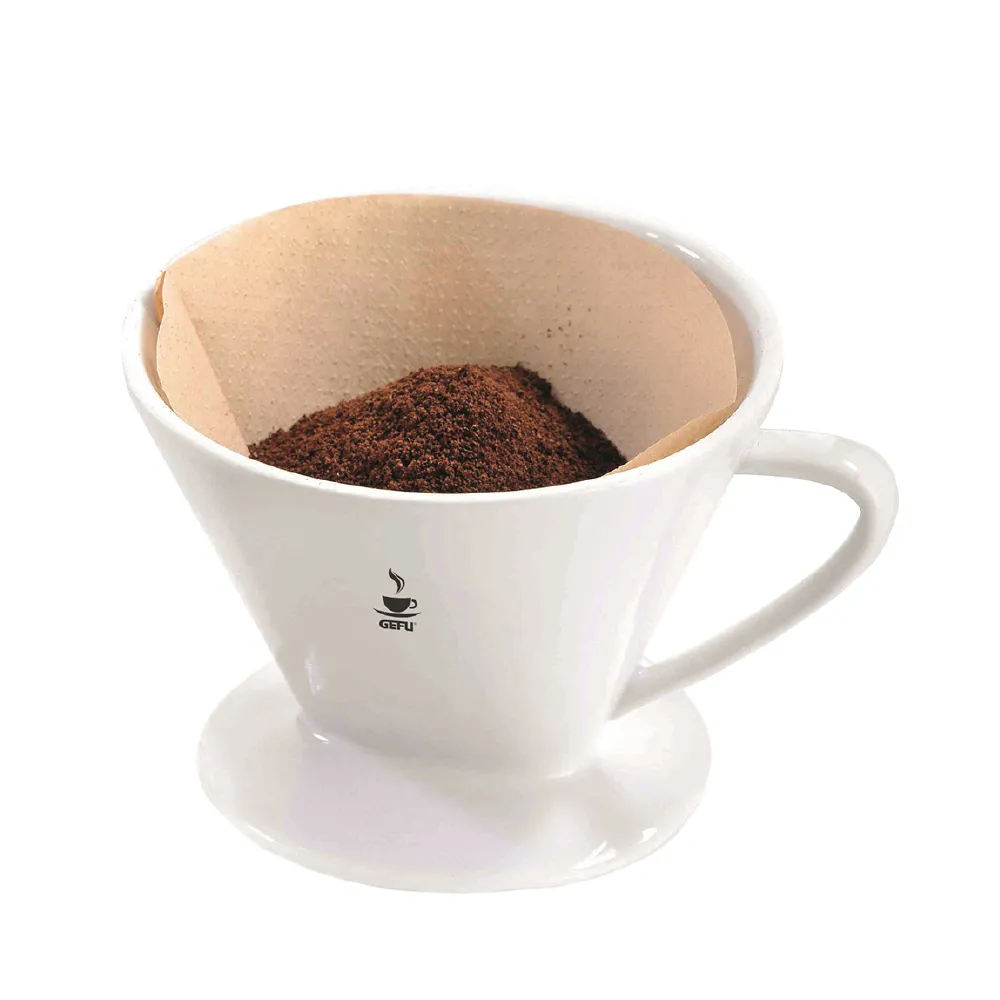 【GEFU】德國品牌陶瓷咖啡濾杯(2杯)