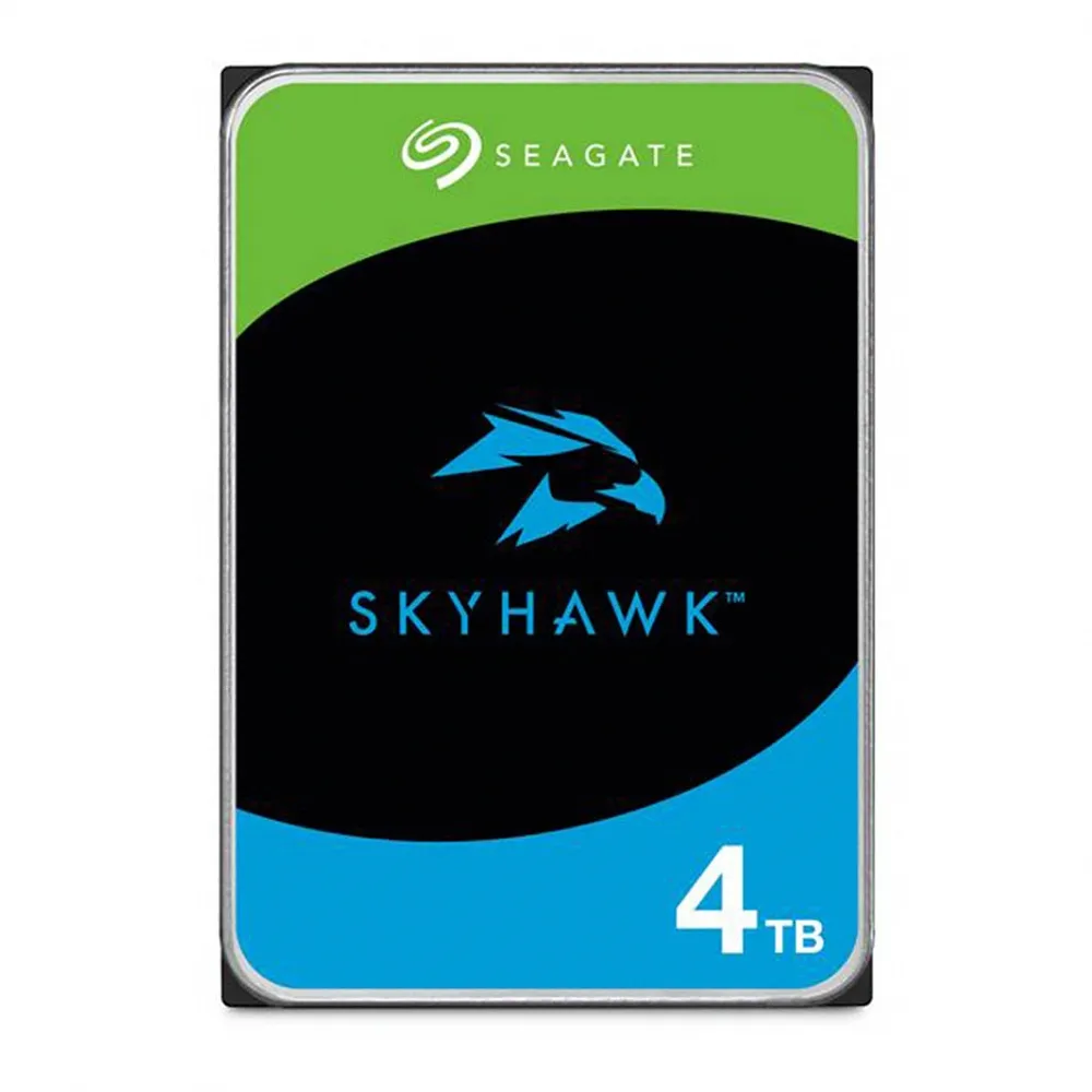 【SEAGATE 希捷】SkyHawk 4TB 3.5吋 5400轉 256MB 監控內接硬碟(ST4000VX016)