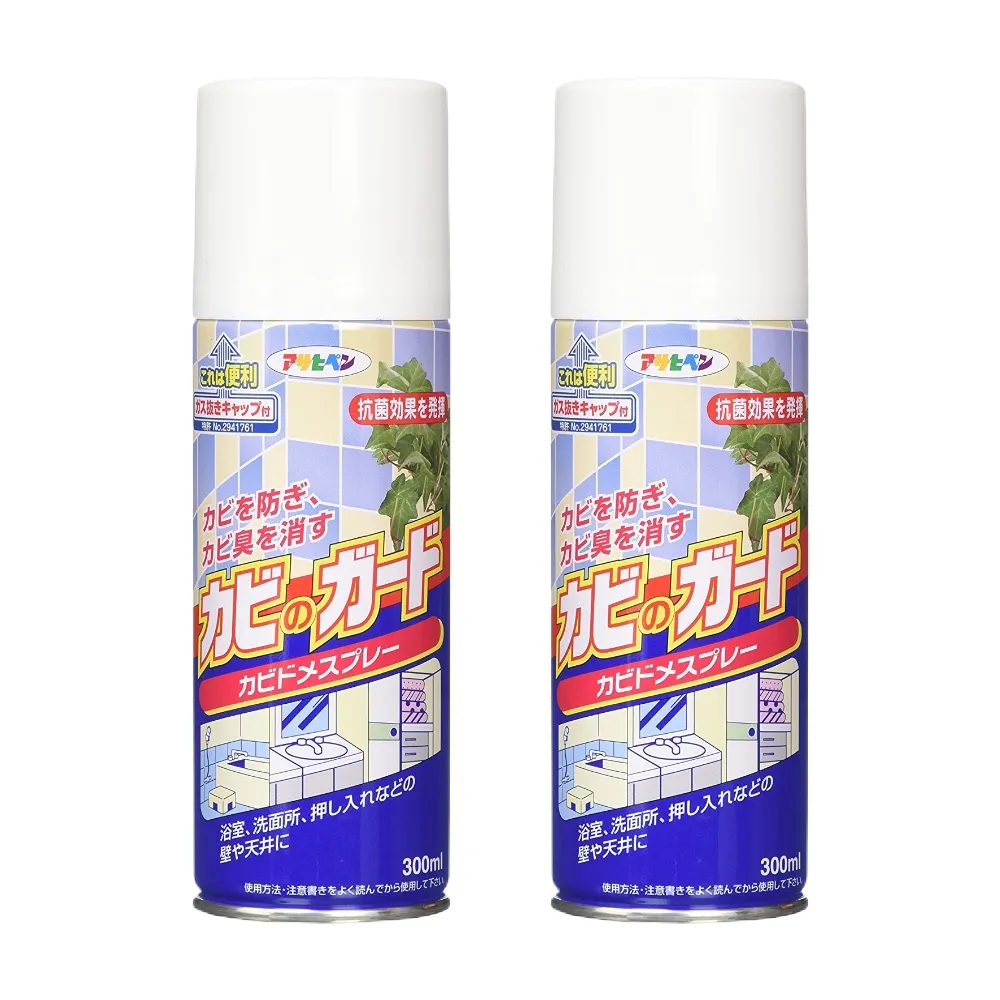 【Asahipen 】日本超效霉菌抑制噴霧 300ML*二入(發霉 防霉 霉味 浴室 防霉噴劑 防霉噴霧  銀離子 除霉)