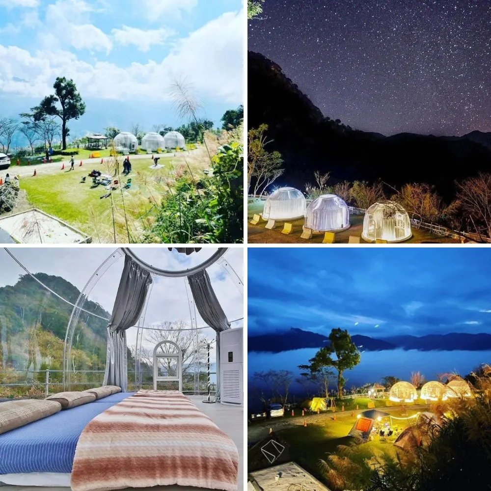 新竹相思園景觀露營區|透明星空泡泡屋★2大送2位不限年紀★含晚餐火鍋烤肉2選1