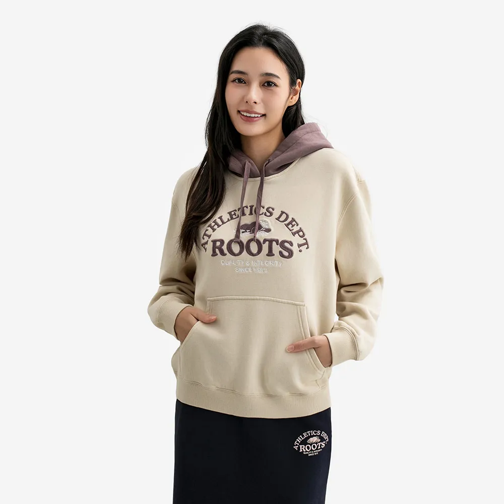 【Roots】Roots女裝- NOUVEAU CLASSIC 連帽上衣(米黃色)