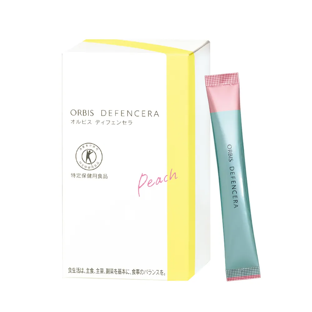 【ORBIS 奧蜜思】米潤美源素1盒(共30包)(水蜜桃風味/高純度DF神經醯胺)