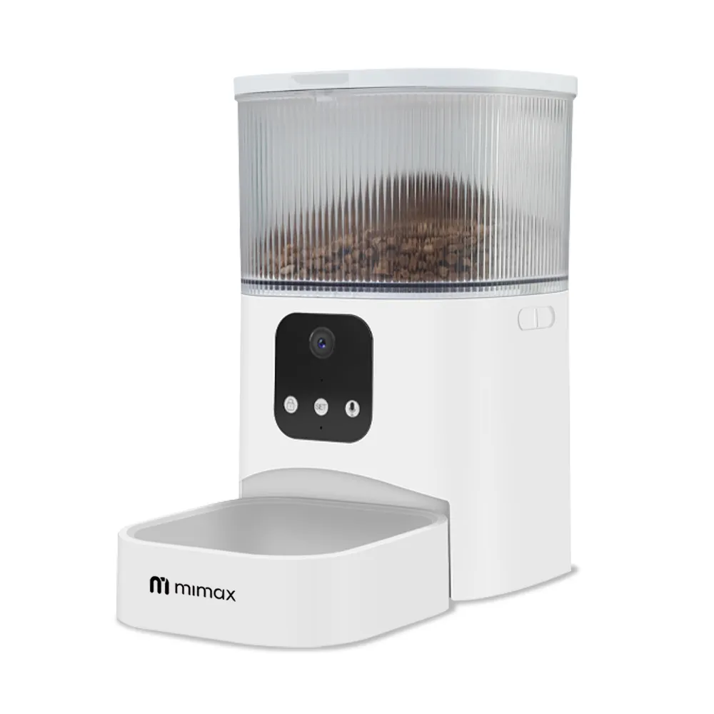 【米覓 mimax】智慧寵物餵食器 3L(寵物 餵食器 APP控制 語音 視訊)