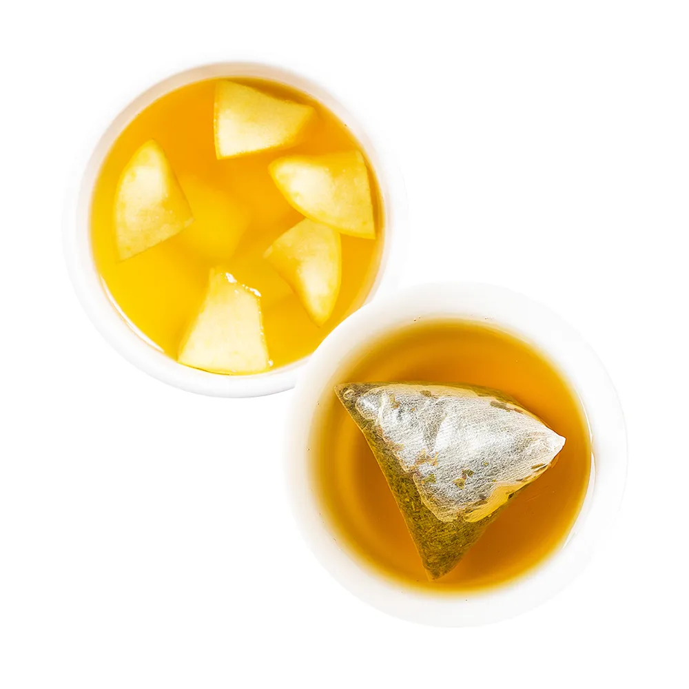 【順便幸福】金萱烏龍茶+果香綠茶各10包/袋-共4袋(烏龍 綠茶 可冷泡)
