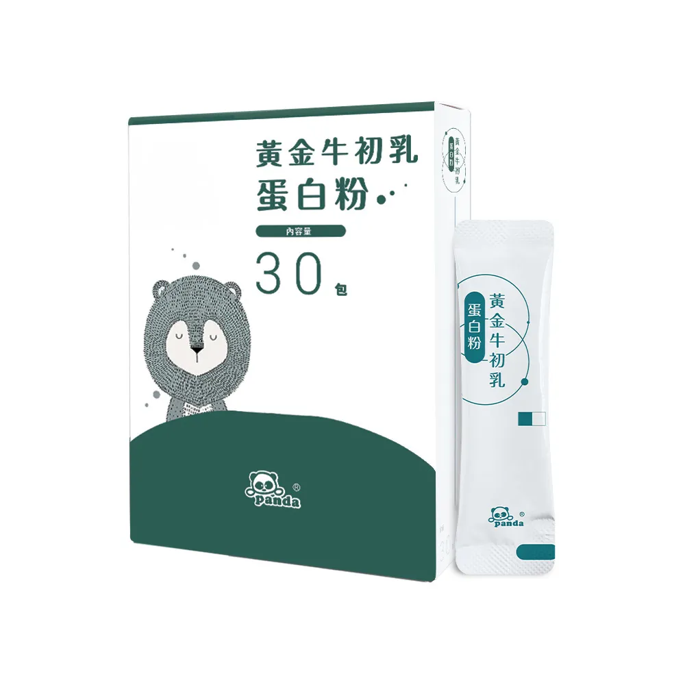 【Pandababy 鑫耀生技】黃金牛初乳蛋白粉 隨手包(30入)