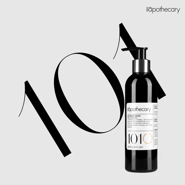 【ilapothecary】經典沐浴2入組(沐浴乳200mlx2+旅行瓶40mlx2+洗臉髮帶3件組)