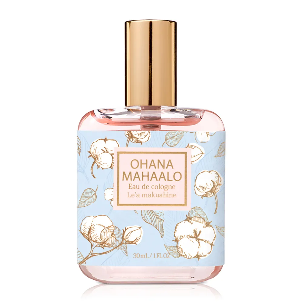 【OHANA MAHAALO】柔軟綿綿輕香水30ml(專櫃公司貨-台港限定款)