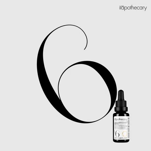 【ilapothecary】No.6 植煉琉璃苣美顏油20ml(面部精華油)