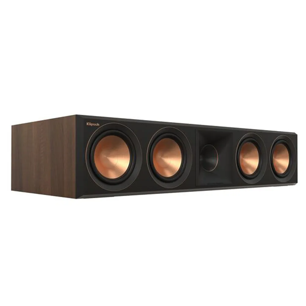 【Klipsch】古力奇 RP-504C II 胡桃木紋色 中置喇叭一支