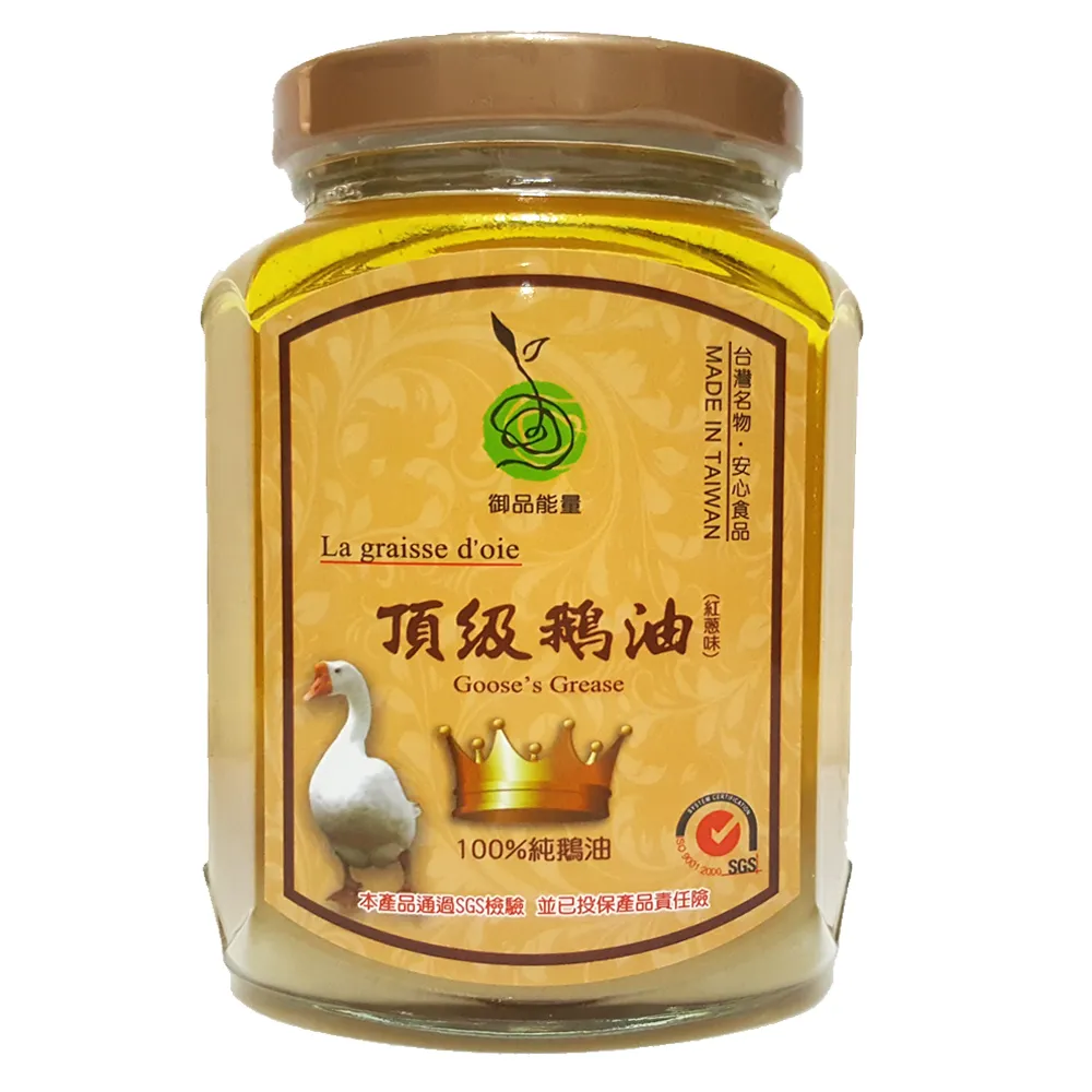 【悅•生活】御品能量--黃金3A頂級原味款鵝油 六入組(豬牛油 拌醬 伴手禮)