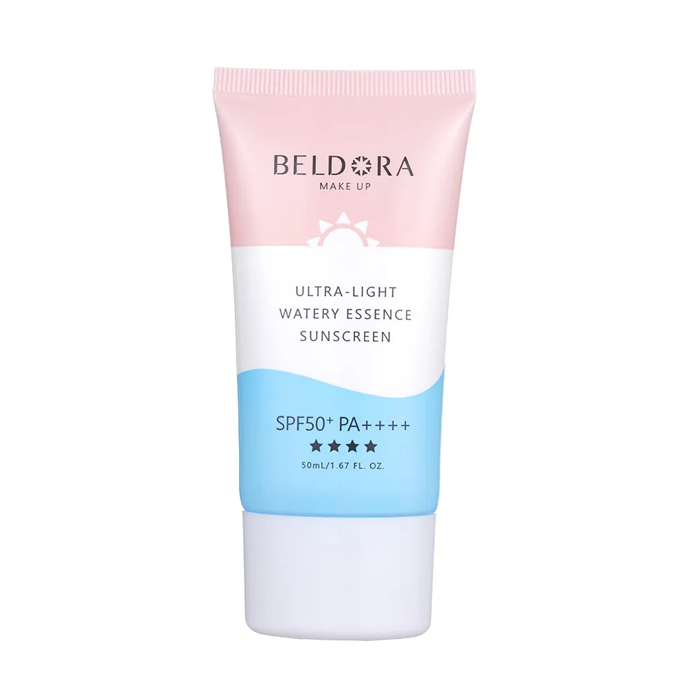 【BELDORA 蓓朵娜】輕透水潤全效防曬乳SPF50+★★★★(馬卡龍防曬乳50ml)