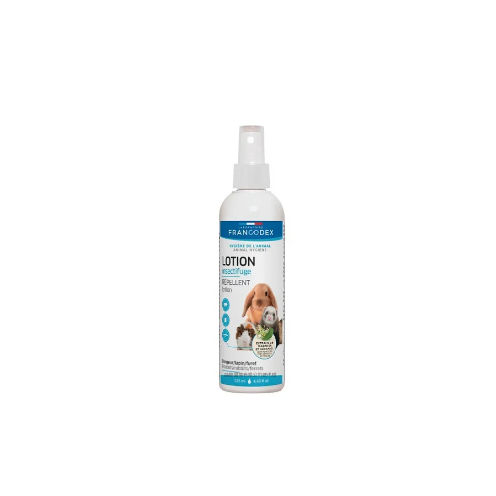 【Francodex】小動物蟲蟲終結者-噴劑 125ml-2入組(鼠兔零食保健)
