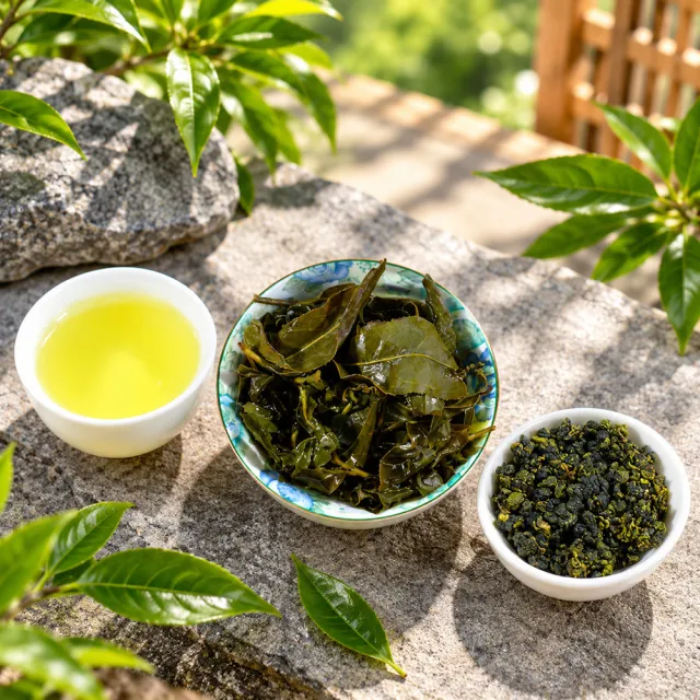 【鑫龍源】杉林溪清香甘醇翠嫩有機茶烏龍綠茶葉50gx6包組(共300g;生青茶;無焙火;無發酵;附提袋;春茶)