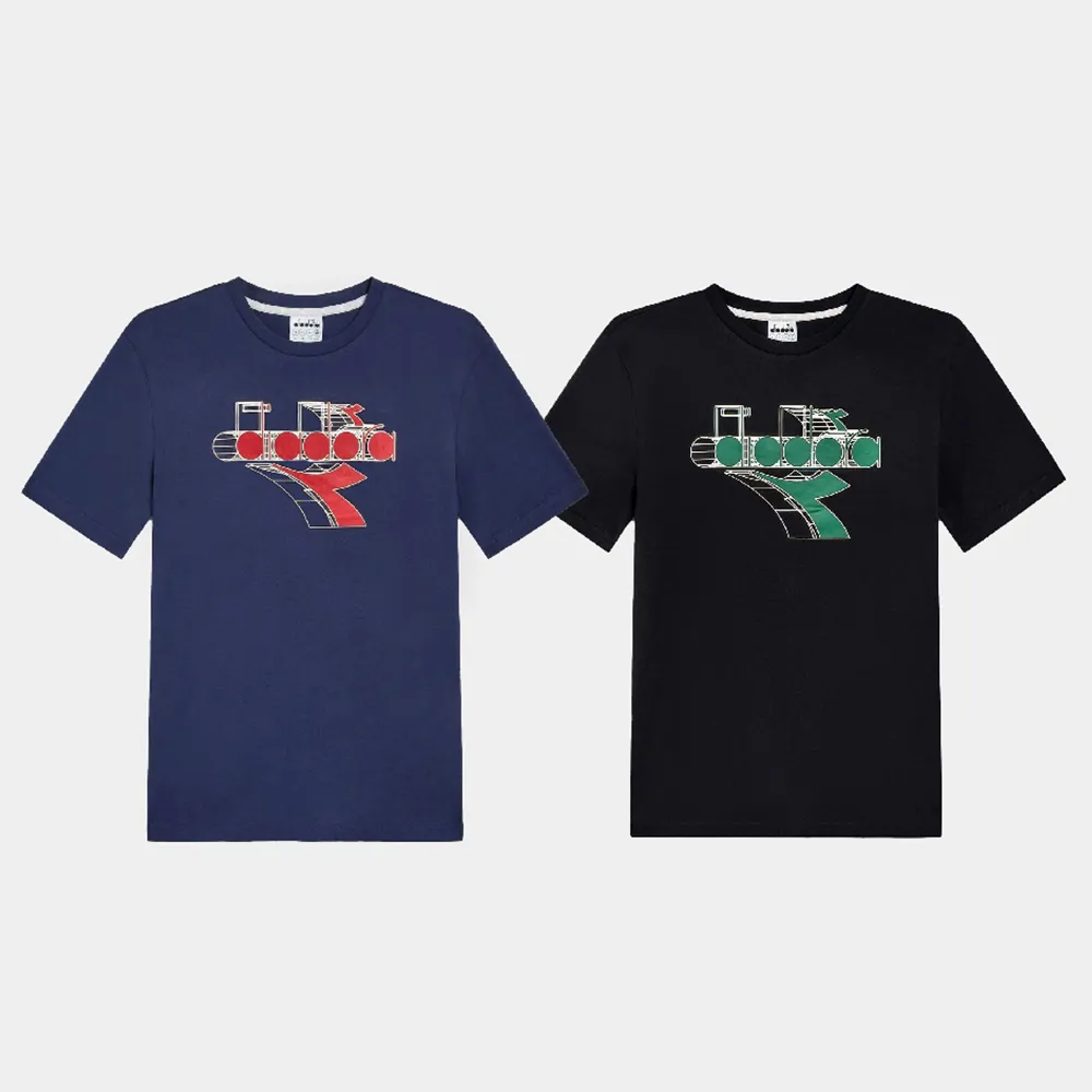 【DIADORA】男女款 義大利設計 原廠圓領衫 T-Shirt(共2色)