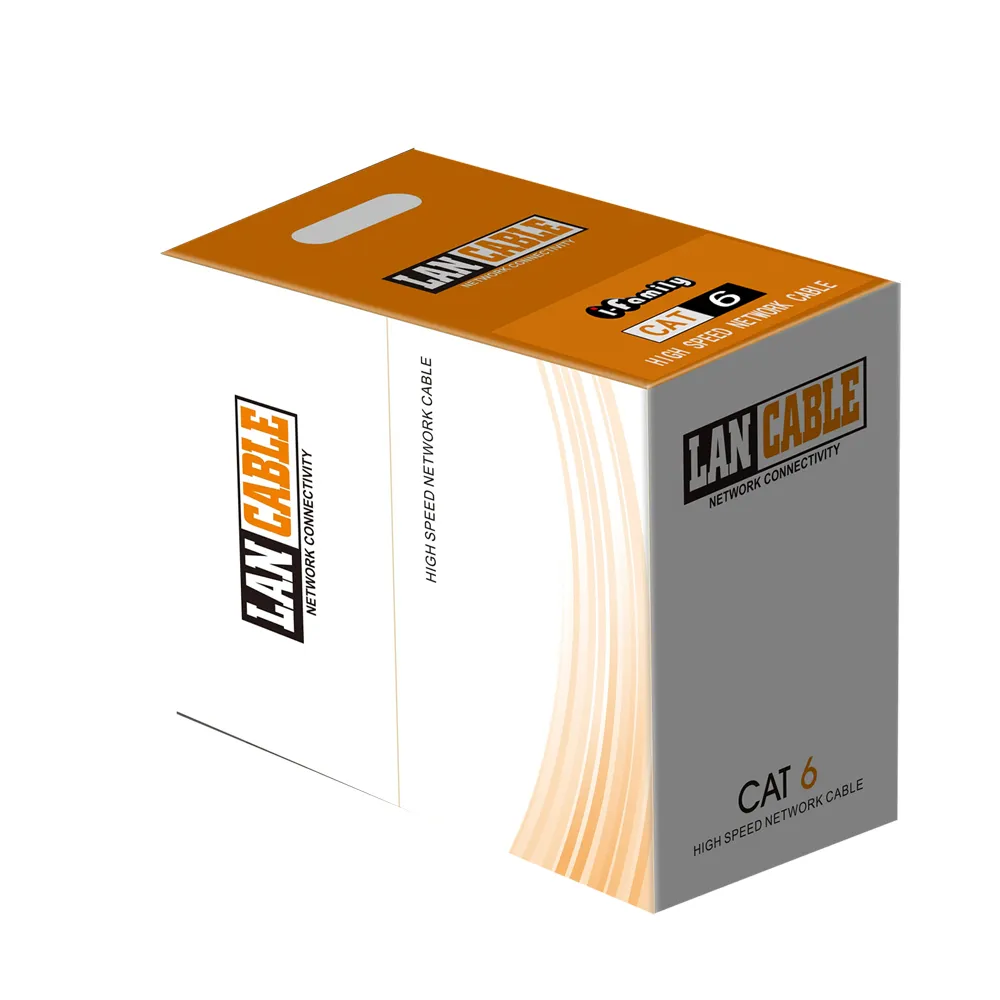 【I-Family】POE CAT 6 室內 工業級 UTP 4P 23AWG 無氧銅網路線 整箱305米