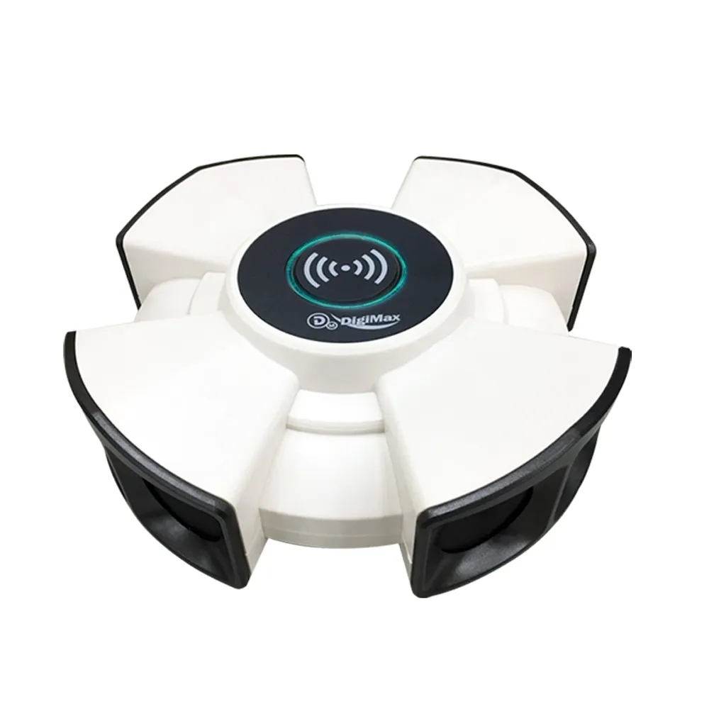 【Digimax】終極殺陣 八喇叭智慧藍芽超音波驅鼠器 UP-1KA 適用500坪 強力超音波 手機APP定時