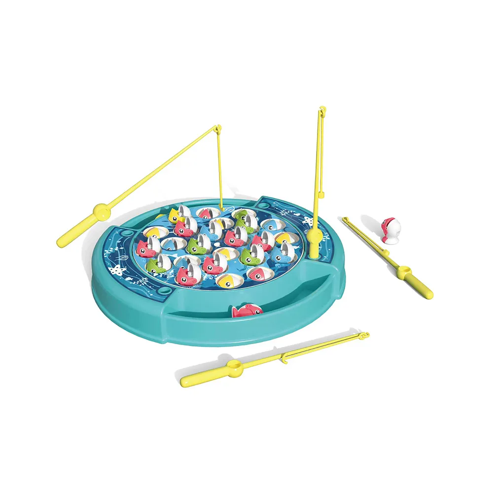 【Playful Toys 頑玩具】海洋磁性釣魚台(聲光 益智 早教 啟蒙 釣魚玩具 3歲 互動)