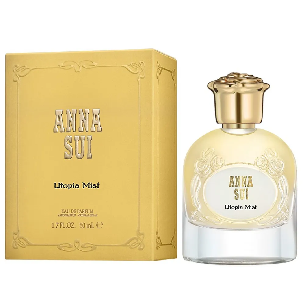 【ANNA SUI 安娜蘇】Anna Sui Utopia Mist 奇境夢遊淡香精 50ml 迷霧烏托邦(專櫃公司貨)