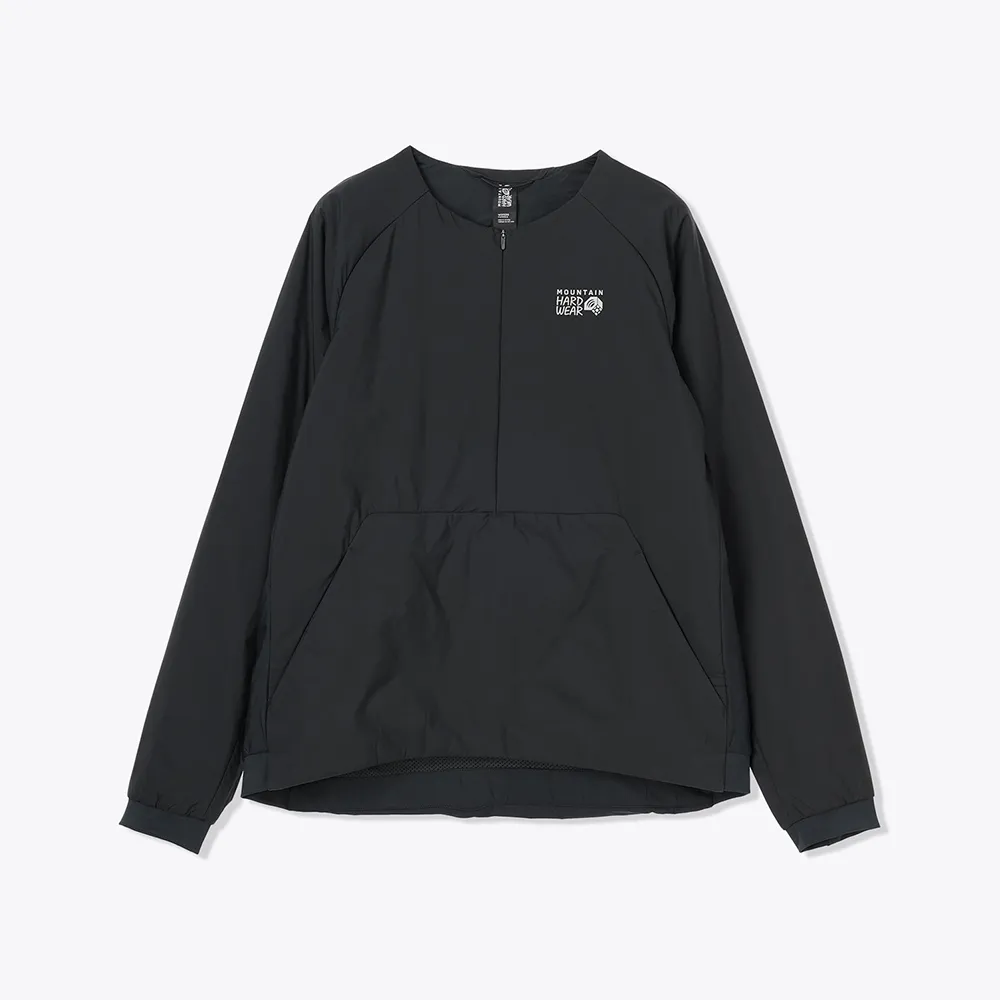 【Mountain Hardwear】Kor Alloy™ Crew 輕量透氣保暖化纖上衣 女款 黑色 #2077581