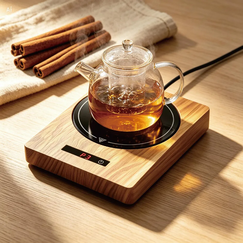 【GAARii】JF 加熱杯墊 微晶爐 恆溫杯墊 暖杯墊 加熱器 保溫杯墊