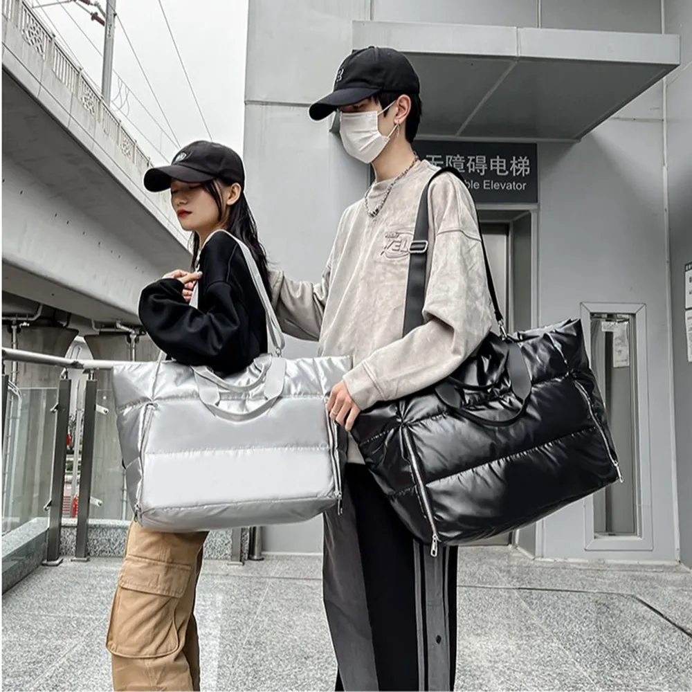 【Porabella】手提旅行包 旅行袋 大容量收納袋 萬用袋 出差包 運動包 瑜珈包
