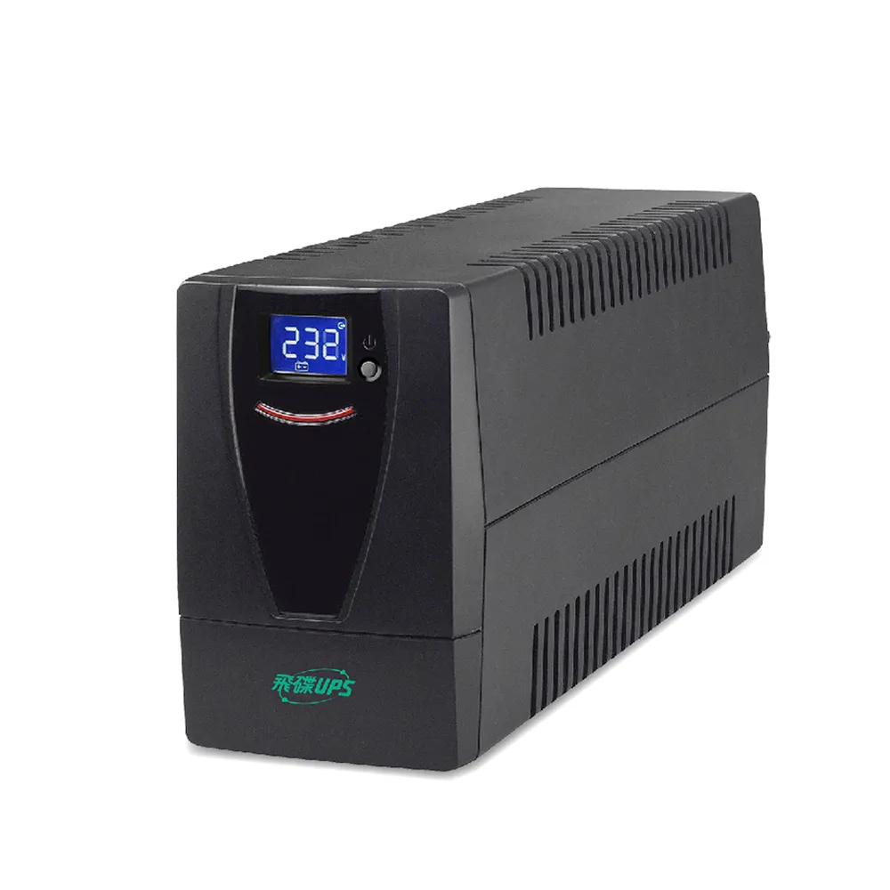 【FT 飛碟】1KVA 在線互動式UPS(含穩壓/USB監控軟體/觸碰式LCD翻頁/LCD自動休眠_FT-TS10H)