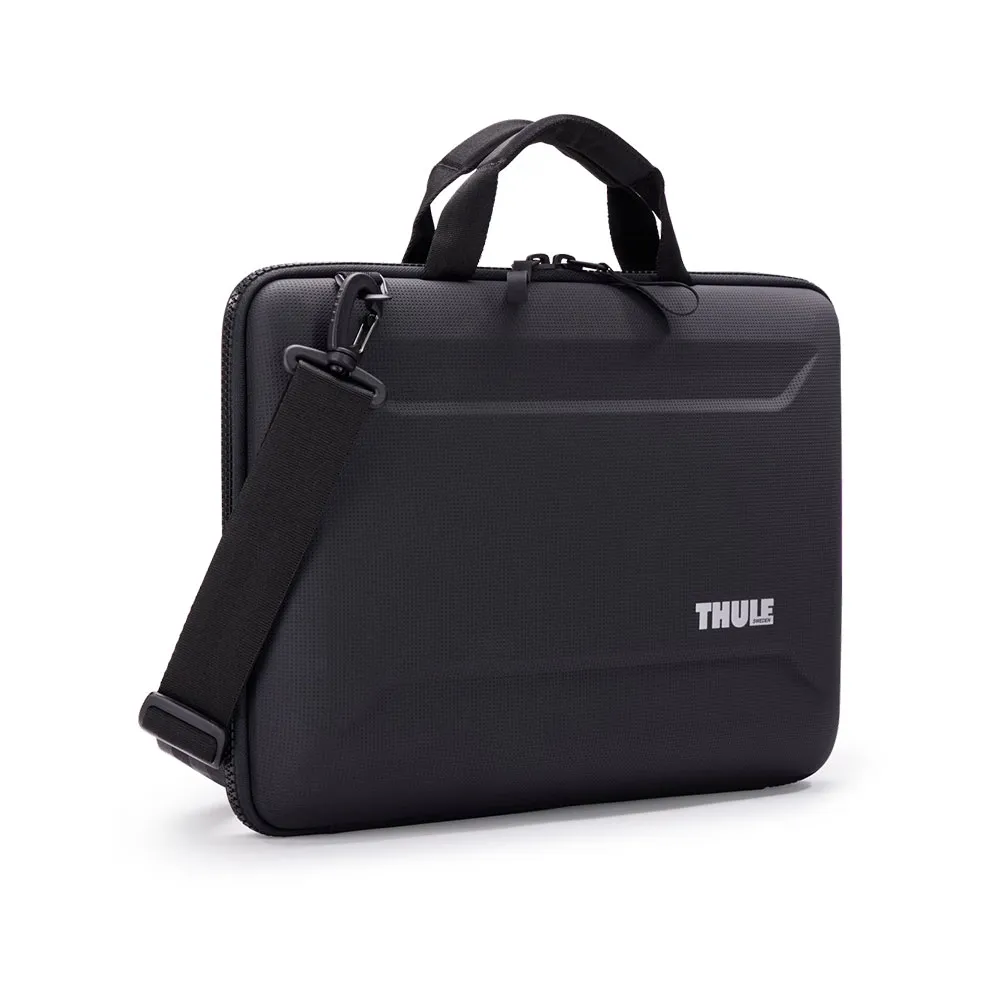 【Thule 都樂】Gauntlet attach☆ MacBook® Pro 16吋 筆電手提袋 黑色 (週年慶/露營/旅行/收納)