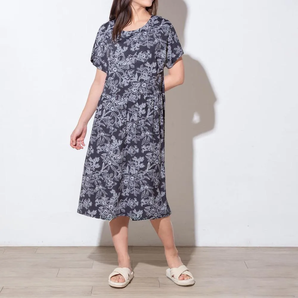 【NITORI 宜得利家居】接觸涼感 連身居家洋裝 N COOL SP 強冷 neBK M-L