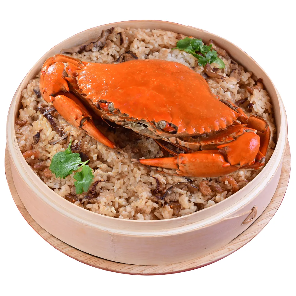 【心鮮】高利水產特色經典紅蟳米糕2件組(1000g/盒*2)
