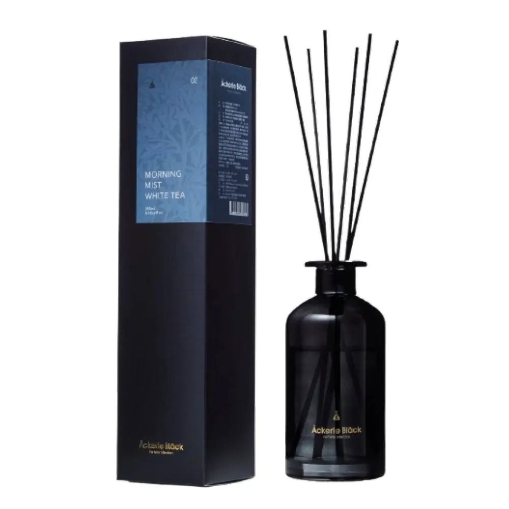 【Ackerle Black】阿克黑精油擴香組250ml -02晨霧白茶(居家香氛/植萃精油/木質調/清新茶香/國際專業調香)