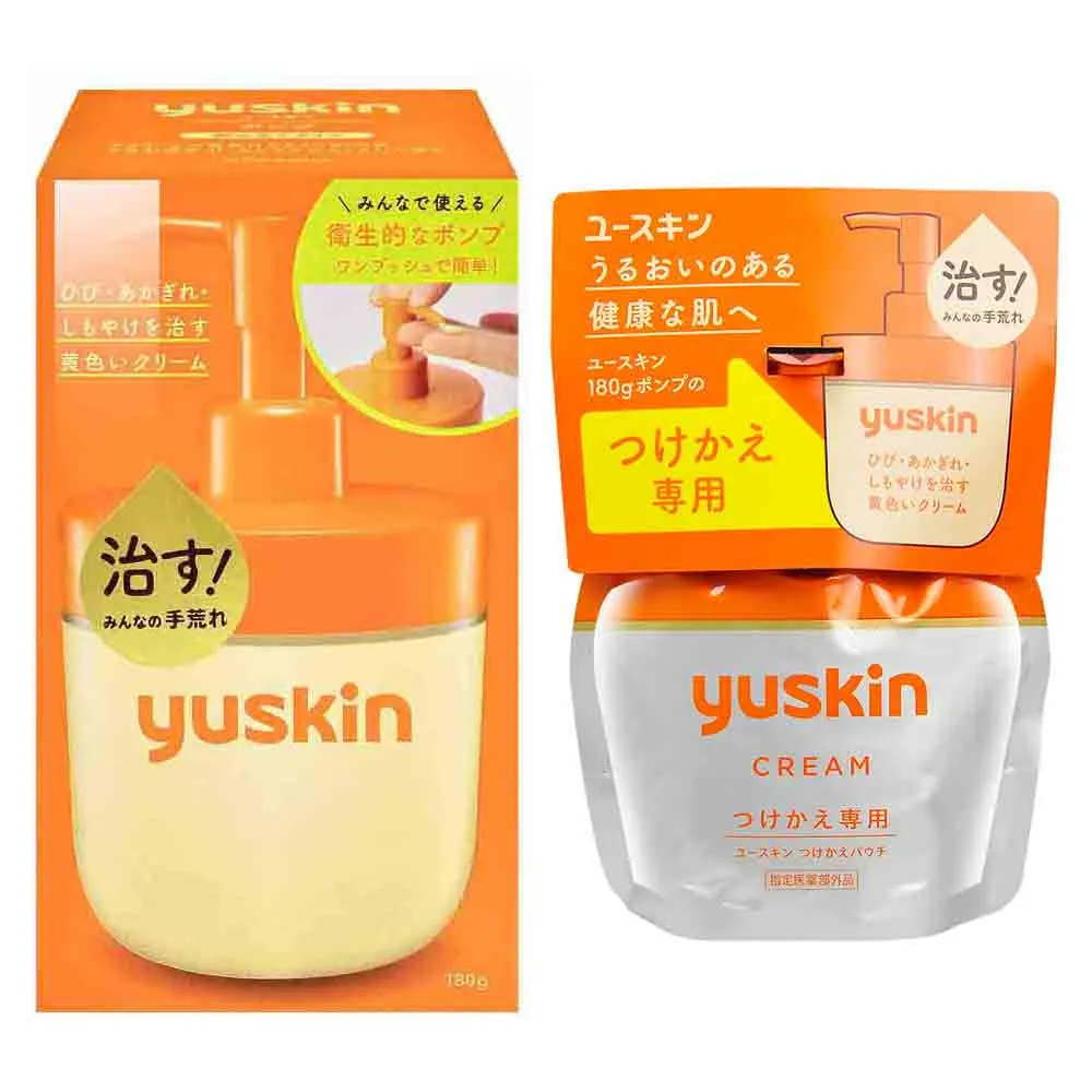 【悠斯晶】乳霜180g(液壓瓶+補充包各1)