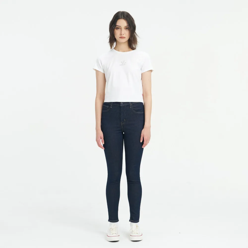 【LEVIS】女款 720 高腰超緊身窄管/超彈力牛仔褲/天絲棉/原色 熱賣單品 52797-0176