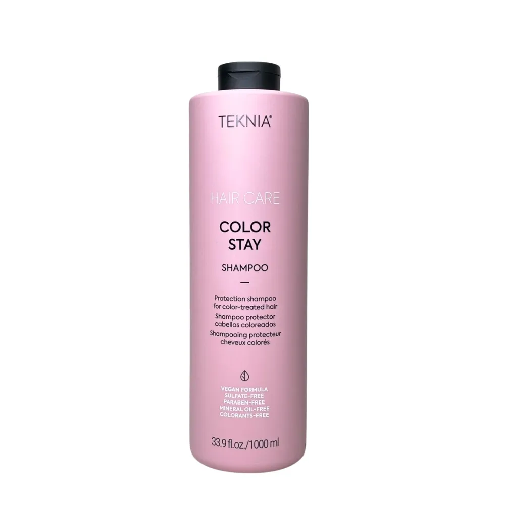 【LAKME 萊肯】TEKNIA 煥色 護色 洗髮精 1000ml(公司貨)