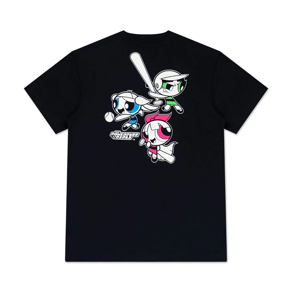 【NEW ERA】飛天小女警 男女 短袖T恤 THE POWERPUFF GIRL 短袖上衣(NE14891331黑)