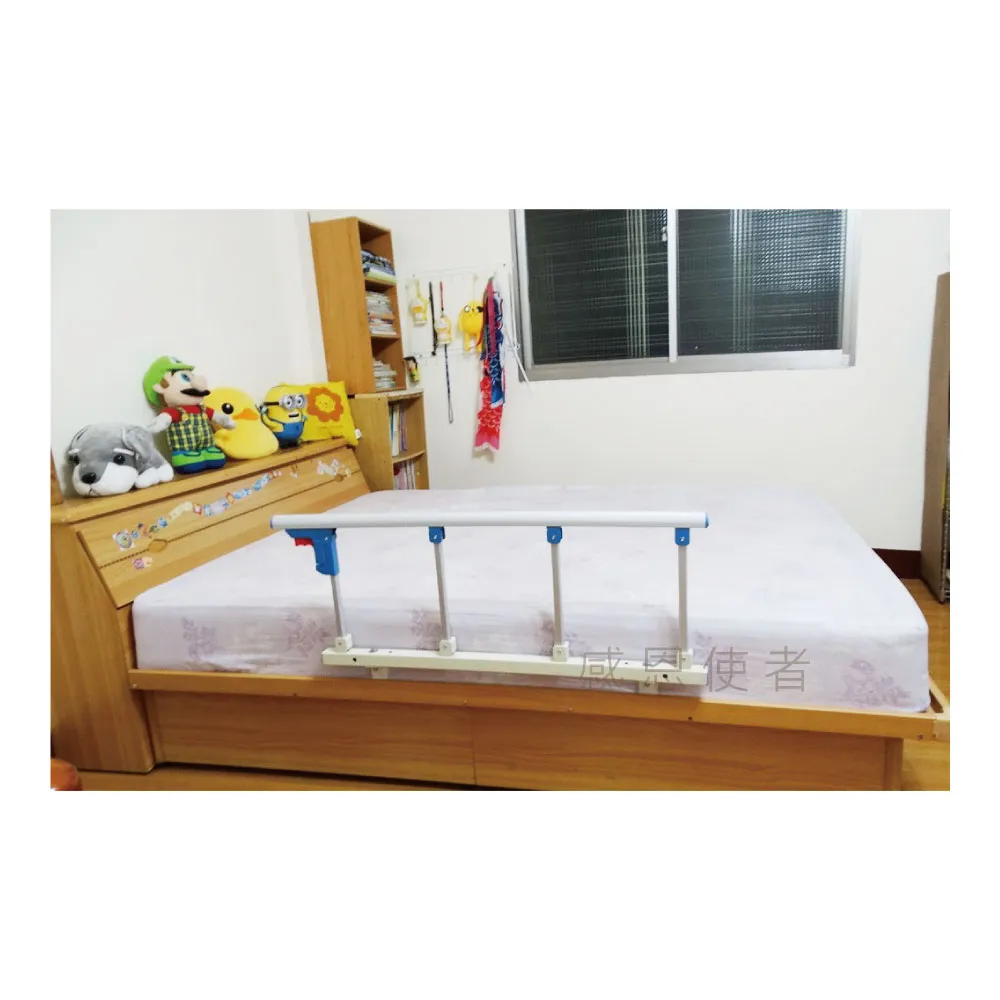 【感恩使者】床邊安全護欄 ZHCN1751-4S(可當起床扶手 不鏽鋼、附4支固定架)