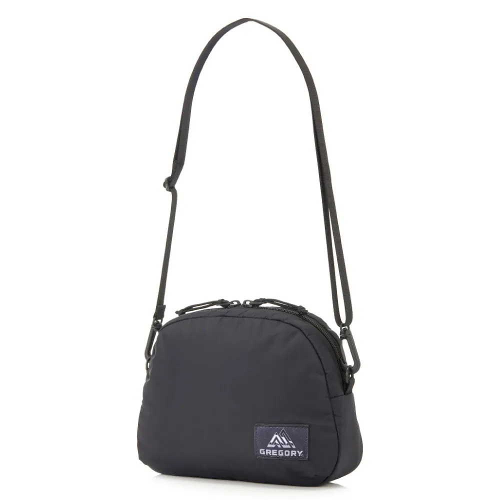 【Gregory】LADYBIRD CROSSBODY 多用途休閒時尚肩背包2.5L_可調節肩帶.手提包(140954 時尚黑)